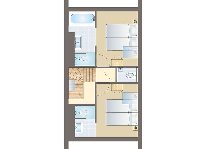 Unterkunft 380855 - Bungalow Noord Limburg - 6-persoons villa | 6L1