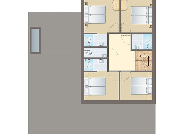 Unterkunft 380862 - Bungalow Noord Limburg - 12-persoons wellnessvilla | 12ELW