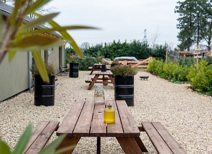 Ferienhaus in Amerika, Nord-Limburg mit grossem Aussenbereich und Terrasse.