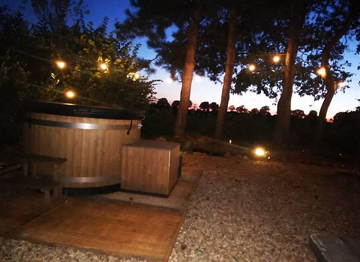 Attraktives Schlafzimmer im Ferienhaus in Amerika, Limburg mit bequemen Betten.