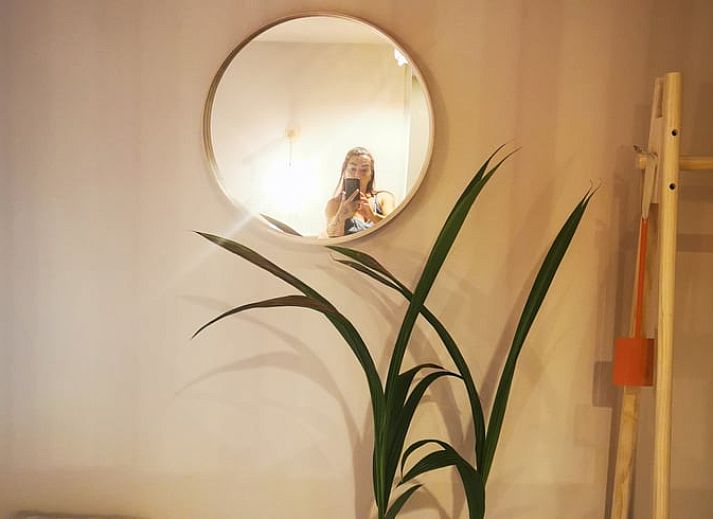 Gemuetlicher Whirlpool am Abend im Ferienhaus in Amerika, Limburg.