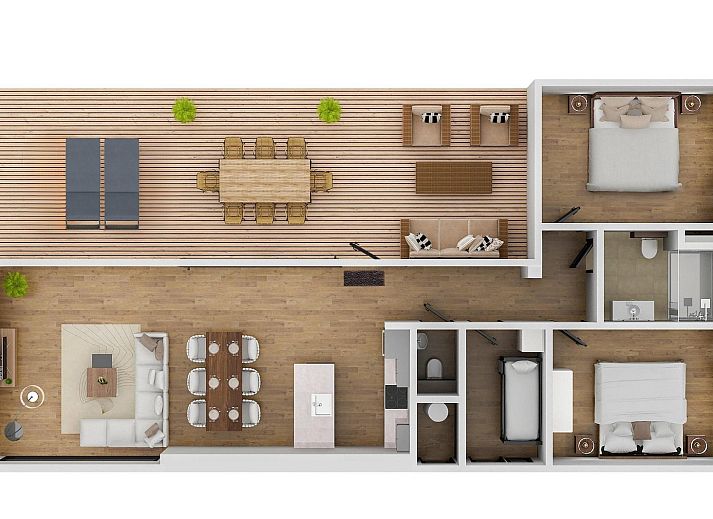 Verblijf 384021 - Vakantiewoning Noord Limburg - Bos Villa | 6 personen