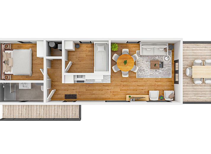 Unterkunft 384022 - Ferienhaus Noord Limburg - Water Cube | 4+1 personen