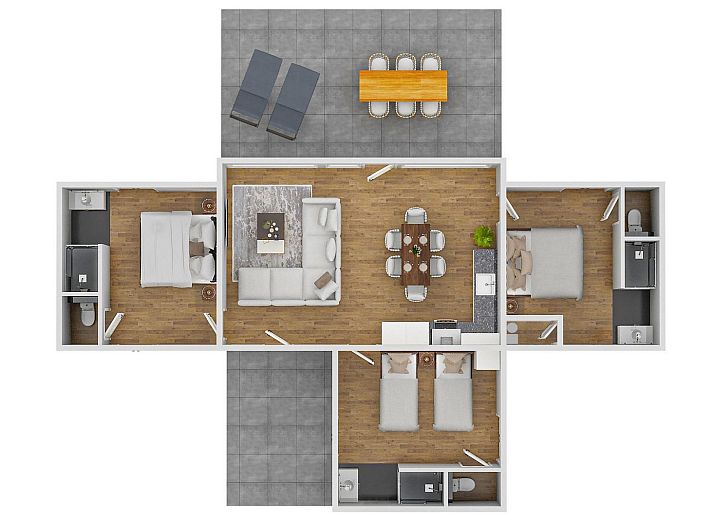 Unterkunft 384025 - Ferienhaus Noord Limburg - Bos Lodge | 6 personen