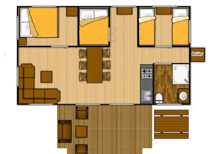 Unterkunft 384036 - Ferienhaus Noord Limburg - Glampinglodge GL
