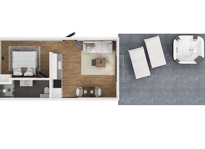 Unterkunft 384039 - Ferienhaus Noord Limburg - Bos Cabin
