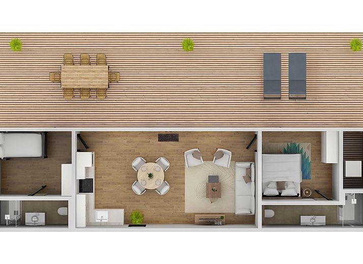 Verblijf 384053 - Vakantiewoning Noord Limburg - Bos Cube