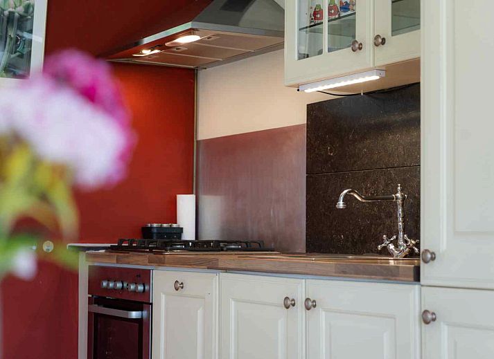 Luftaufnahme der gruenen Umgebung des Ferienhauses L285 in Beesel, Limburg.