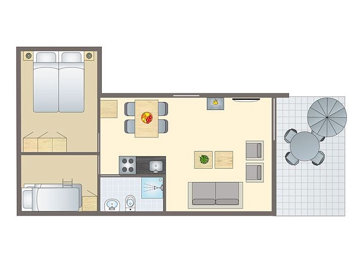 Verblijf 384728 - Bungalow Noord Limburg - De Lommerbergen | 4-persoons bungalow | 4B1