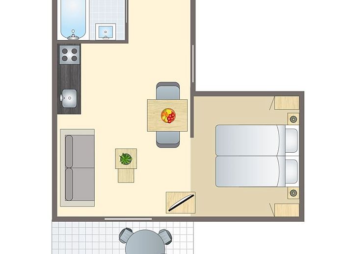 Unterkunft 384739 - Bungalow Noord Limburg - De Lommerbergen | 2-persoons bungalow | 2B2