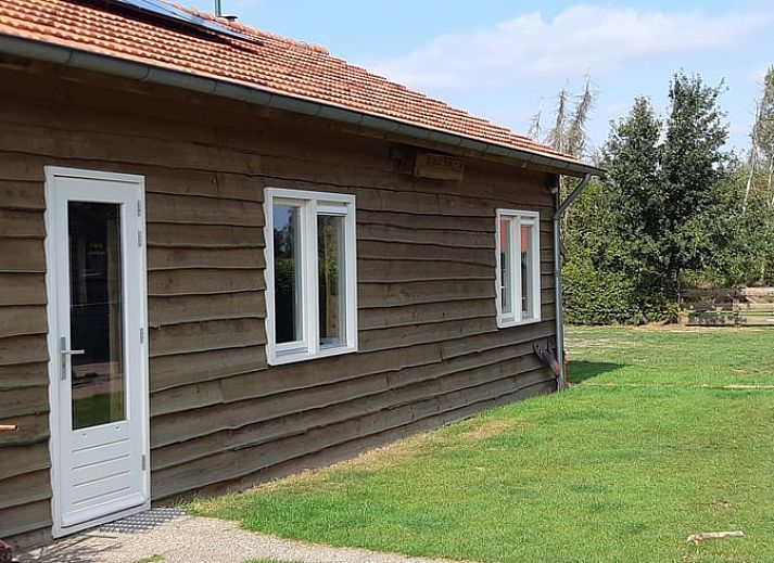 Cozy kitchen in Holiday home in Sevenum, North Limburg, with wooden finish.