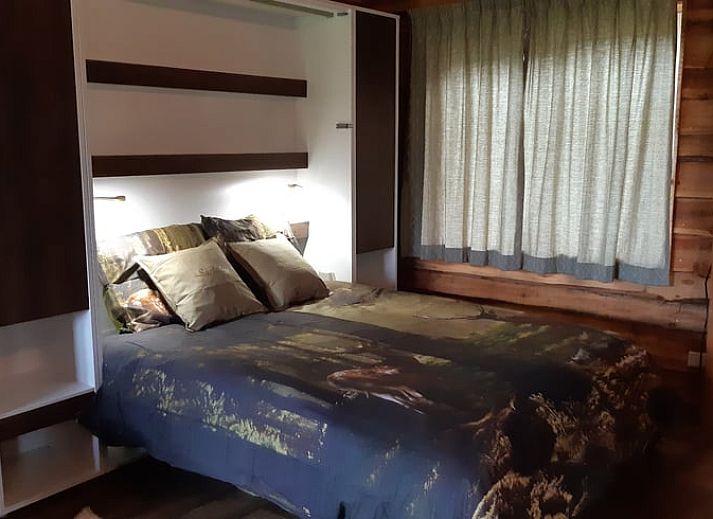 Cozy kitchen in Holiday home in Sevenum, North Limburg, with wooden finish.