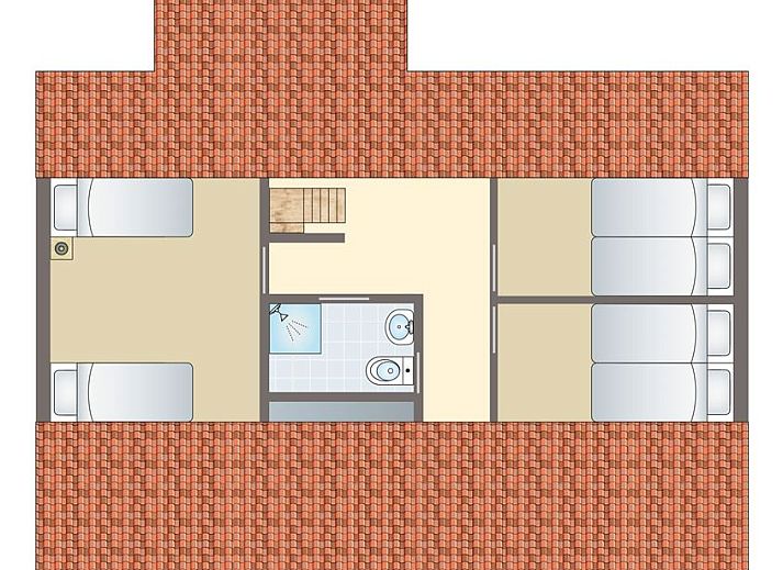 Guest house 385210 - Bungalow Noord Limburg - Domein De Schatberg | 8-persoons terraswoning | 8E