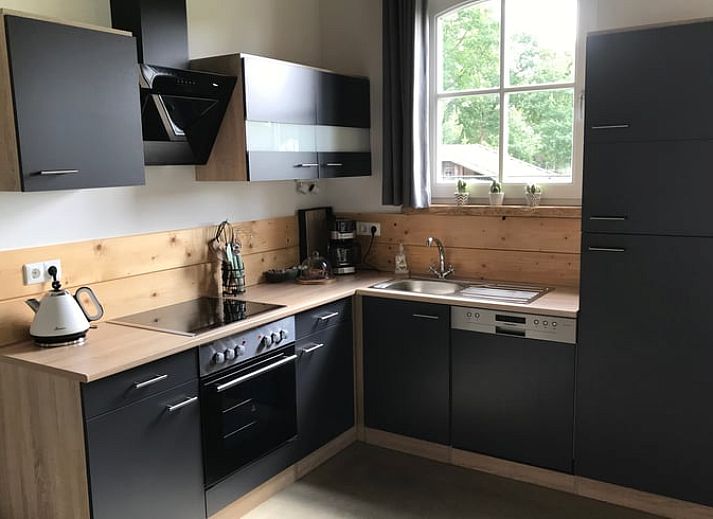 Luchtfoto van Vakantiehuis in Sevenum met ruime tuin in Noord Limburg, Limburg.