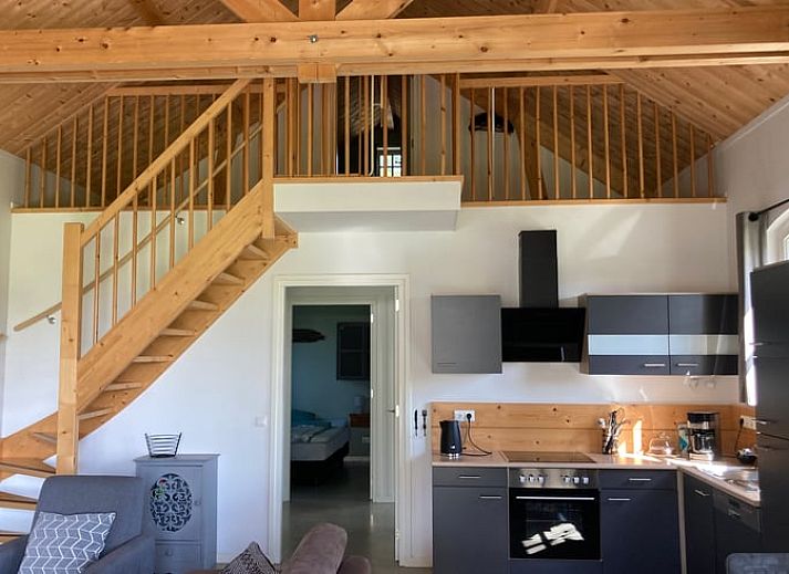 Luchtfoto van Vakantiehuis in Sevenum met ruime tuin in Noord Limburg, Limburg.