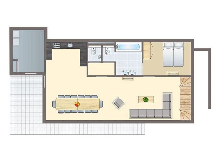 Guest house 385230 - Bungalow Noord Limburg - Domein De Schatberg | 14-persoons watervilla | 14C1