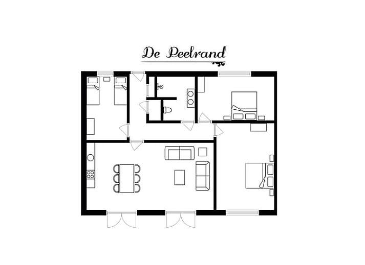 Unterkunft 385405 - Ferienhaus Noord Limburg - Huisje in Evertsoord