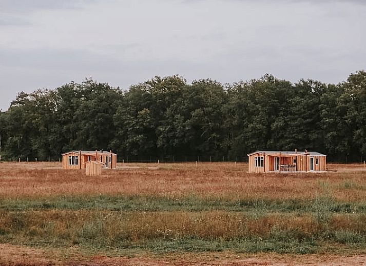 Side view of Holiday Home in Heythuysen, located in green North Limburg.