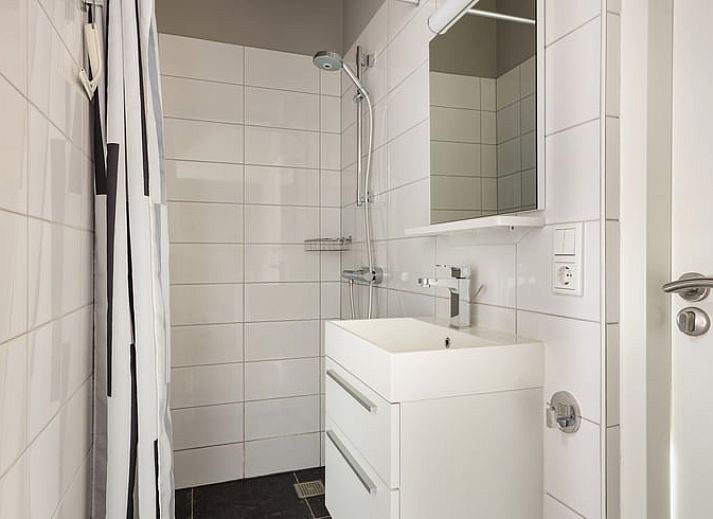 Vacation cottage in Heythuysen, North Limburg surrounded by colorful flowers, ideal for a relaxing stay in nature.