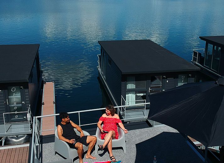 Unterkunft 386105 - Zelthaus Noord Limburg - Houseboat Marina Mookerplas (met dakterras en hottub)