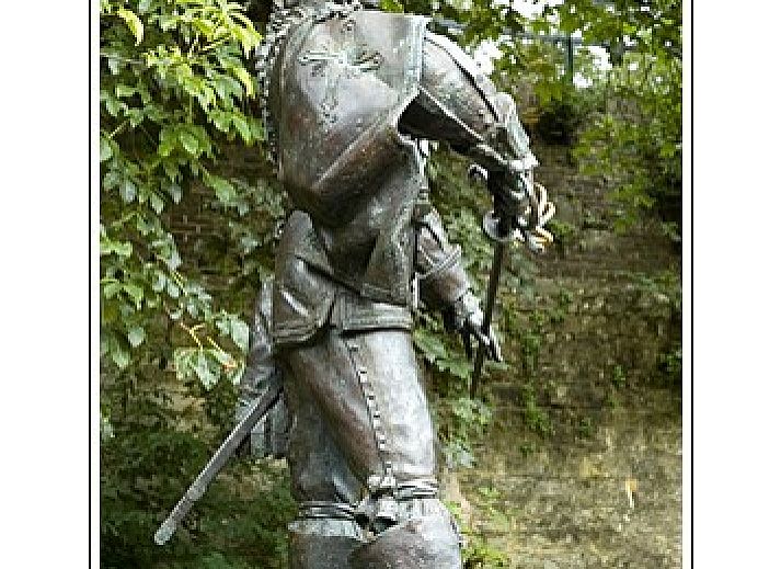 Luftaufnahme des Landguts Boske in Eijsden, Suedlimburg, mit ueppiger Natur und geraeumigen Ferienunterkuenften.