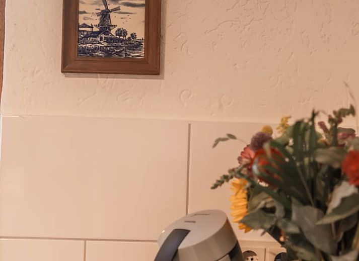 Nice reading corner in Holiday Home in Maastricht, South Limburg with books and a comfortable chair.
