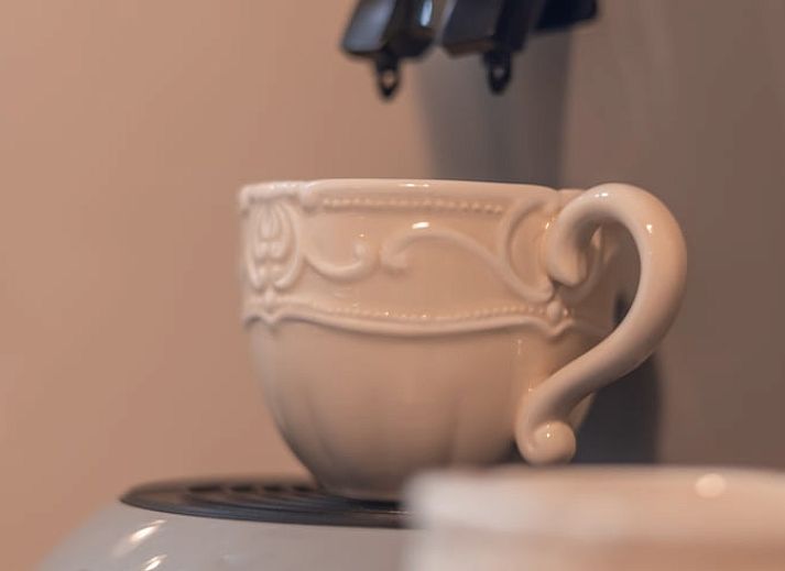 Fresh flowers on the table at Holiday Home in Maastricht, South Limburg, ideal for a relaxing stay.