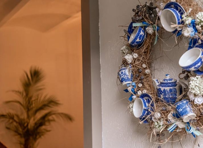 Stylish wall decoration in Holiday home in Maastricht, South Limburg for a warm atmosphere.