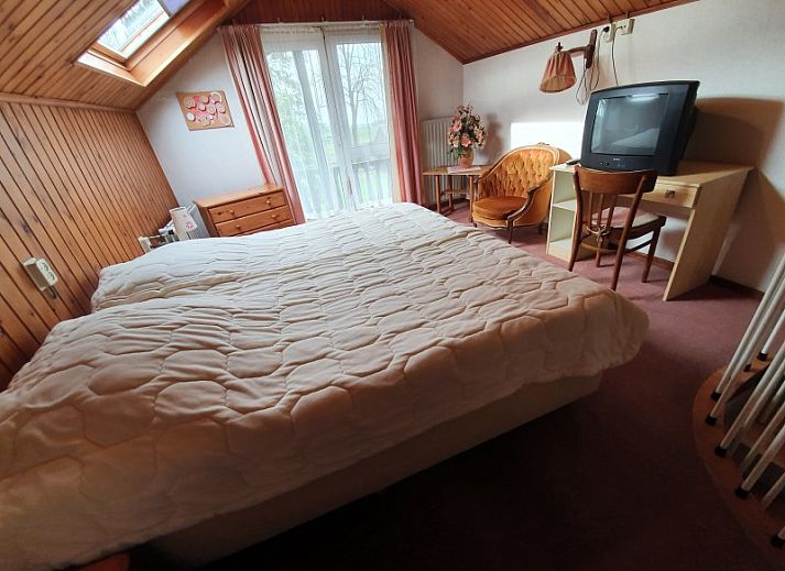 Vooraanzicht van bie 't kapelke, charmant vakantiehuis in Heijenrath, Zuid Limburg.