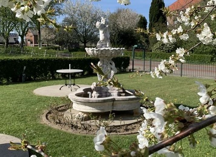 Exterieur van Huisje in Heijenrath, charmant vakantiehuis in Zuid Limburg met ruime tuin.