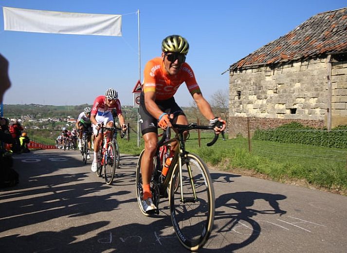 Prachtig uitzicht vanaf het Vakantiehuisje in Schin op Geul, Zuid Limburg.