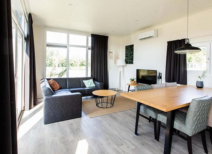 Plattegrond van Module Special 6 personen Wellness in Schin op Geul, vakantiehuis met ruime indeling in Zuid Limburg.