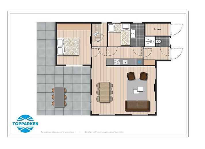 Guest house 390663 - Holiday property Zuid Limburg - Z Module 4 personen