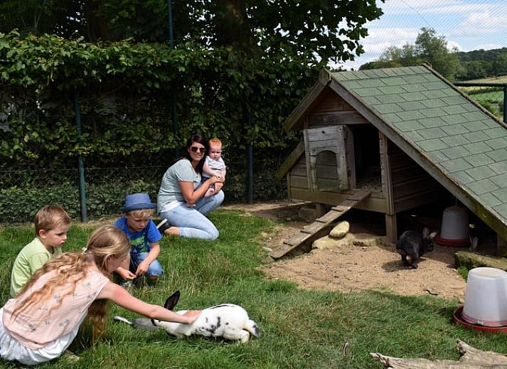 Prachtig uitzicht op de groene omgeving vanuit Vakantiehuis in Gulpen, Zuid Limburg.