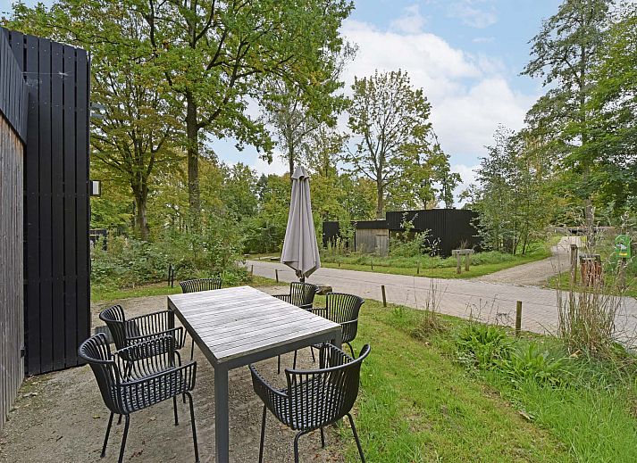 Terrace at Detached house in Gulpen, vacation home in South Limburg, Limburg with natural surroundings.