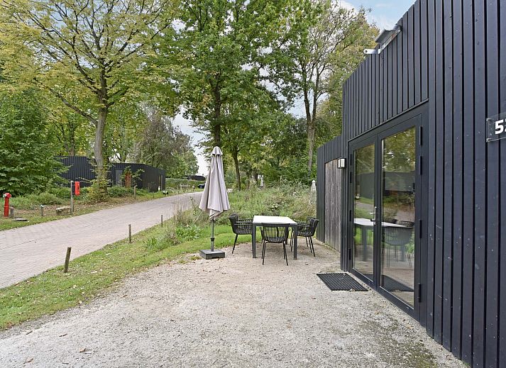 Living room of Detached house in Gulpen, vacation home in South Limburg with modern furnishings.
