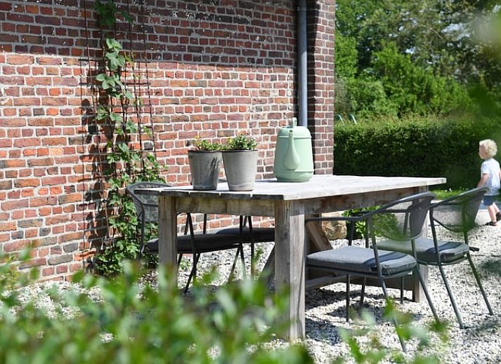 Cozy kitchen in Cottage in Klimmen, vacation home in South Limburg, Limburg.