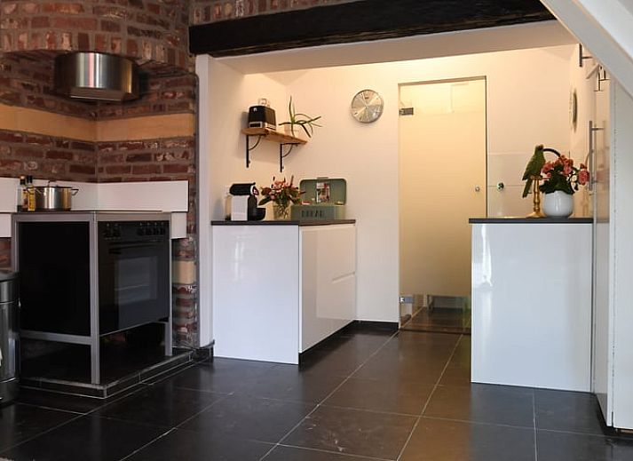 Comfortable living room in Cottage in Klimmen, vacation home in South Limburg, Limburg.