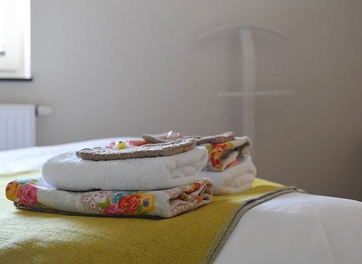 Aussenansicht des Ferienhauses in Klimmen, Suedlimburg, mit traditioneller Architektur und schoenem Garten.