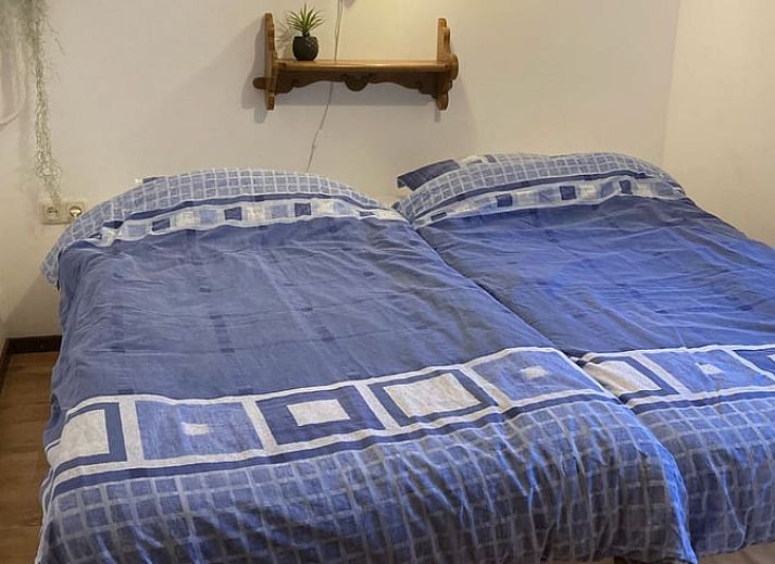 Gezellig terras met bloemen bij Vakantiehuis in Wijlre, Zuid Limburg.