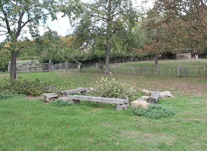 View from the Holiday Home in Vijlen, South Limburg, with panoramic views of the green hills of Limburg.