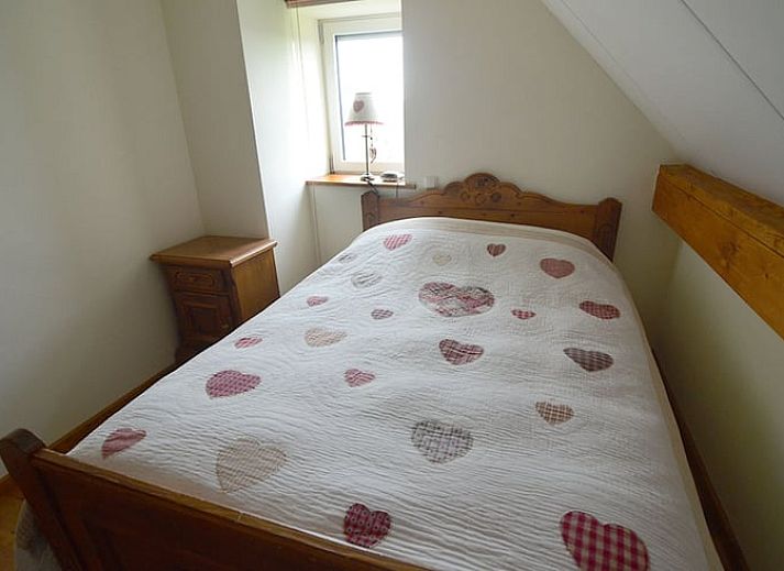 Flowering tree in garden of cottage in Vijlen, South Limburg, offers a serene setting for relaxation.