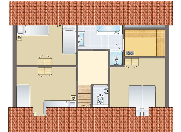 De Waufsberg 8-Personen-Villa Mets Hoes in Noorbeek, Suedlimburg mit grossem Garten und moderner Architektur.