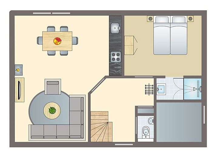 Guest house 392011 - Bungalow Zuid Limburg - De Waufsberg | 6-persoons villa - Mets Hoes | 6C