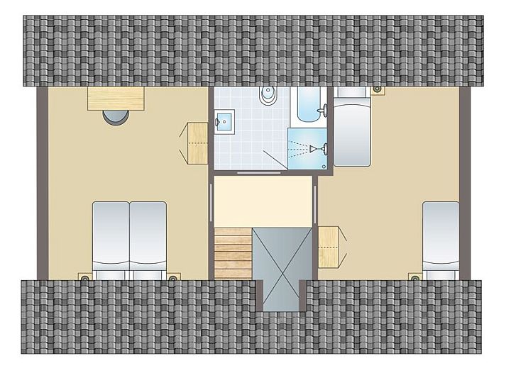 Guest house 392011 - Bungalow Zuid Limburg - De Waufsberg | 6-persoons villa - Mets Hoes | 6C