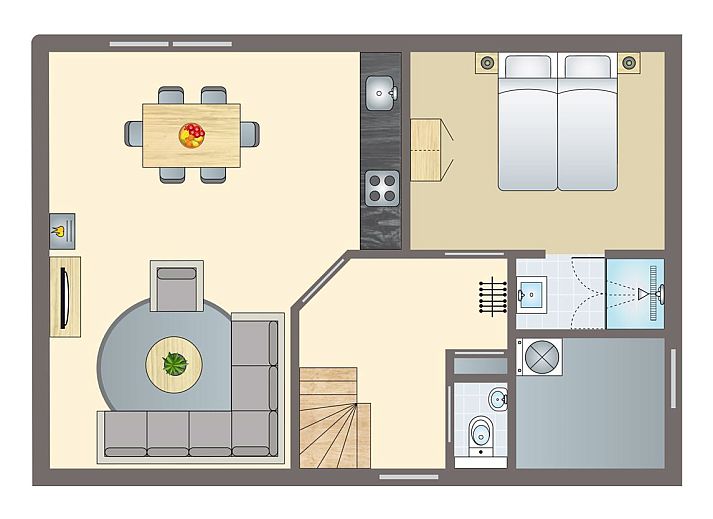 Guest house 392018 - Bungalow Zuid Limburg - De Waufsberg | 6-persoons villa | 6L