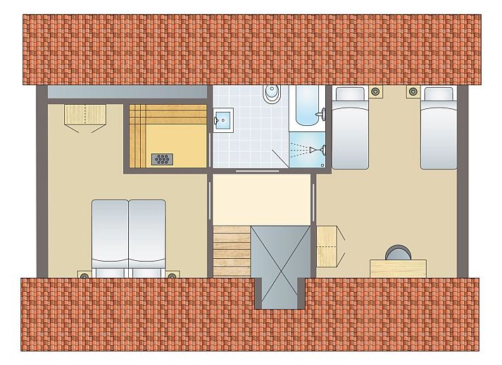 Guest house 392018 - Bungalow Zuid Limburg - De Waufsberg | 6-persoons villa | 6L