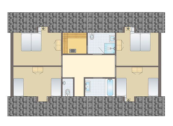 Unterkunft 392019 - Bungalow Zuid Limburg - De Waufsberg | 12-persoons villa | 12L