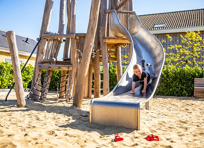 Gezellige sauna in Vakantiehuis Green Resort Mooi Bemelen, Bemelen, Zuid Limburg.