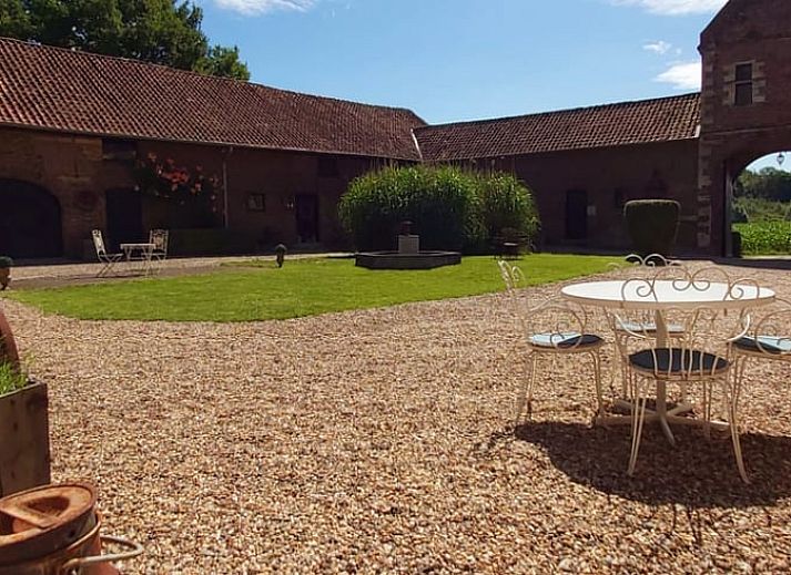 Charmantes Ferienhaus in Beek, Suedlimburg, mit herrlichem Blick auf die huegelige Landschaft Limburgs.